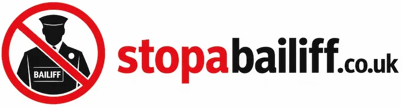 stop a bailiff logo